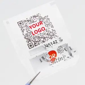 Customized Scrape Off Label Stickers Scrape Labels With Serial Number