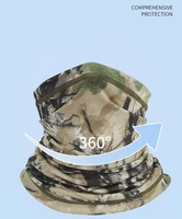 Foulard Tubulaire Sans Couture Camouflage Crâne Masque Clown Écharpe Tactique Cagoule Chasse Randonnée Cache-Cou Bas Prix