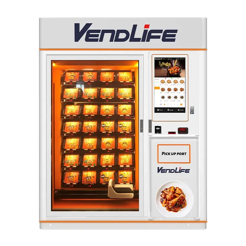 Distributeur automatique de nourriture de boîte de stockage de prix concurrentiel de vente chaude avec la fonction de levage d'ascenseur