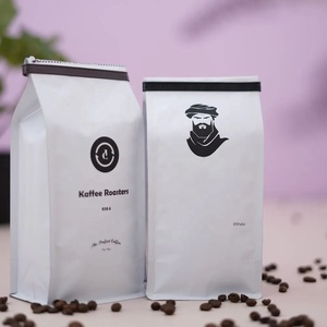 AT PACK Túi Cà Phê 5lb In Theo Yêu Cầu Túi Bọc Bên Hông Thân Thiện Với Môi Trường Có Dây Buộc Thiếc Cho Quán Cà Phê - Product Image 3