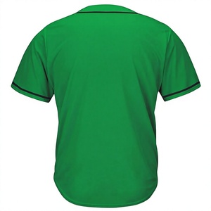 Camiseta de Béisbol Unisex de Manga Corta con Cuello en V y Cordón Ajustable, Transpirable, de Poliéster, Uniforme para Adultos, Todas las Temporadas, UPF 50+, Tallas Grandes - Product Image 3