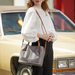 Andong <b>Tote</b> <b>Bag</b> for Women Genuine Cow Leather Handbag Female Shoulder Sling <b>Bag</b> Messenger <b>Bags</b> Fashion Handbags <b>Totes</b> - Product Image 2