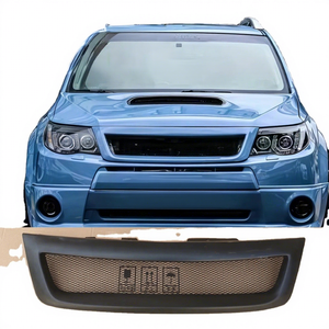Kits de accesorios exteriores de coche estilo STI ABS negro Tuning Parrilla de malla de parachoques delantero Parrilla para <span class=keywords><strong>Subaru</strong></span> <span class=keywords><strong>Forester</strong></span> 2009-2012 - Product Image 1