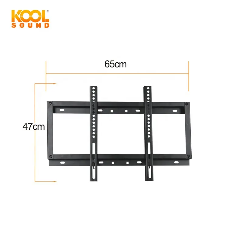 19〜62インチのテレビ用に固定されたMOUNTTVマウント、TVウォールマウントTVブラケット50 LBSの耐荷重、薄型、省スペース