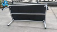 Scène portable en aluminium non soudée 1x2m pour concert, plateforme de scène pour événement