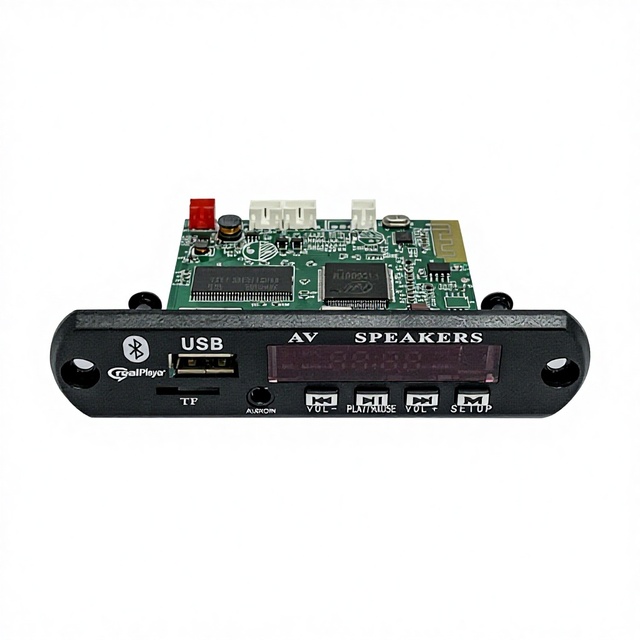 Lossless for 5.0 Car MP5 Decoder Board 1080P Video USB TF Card FM Radio Infrared Remote Control (Model SFD-108Video BT)