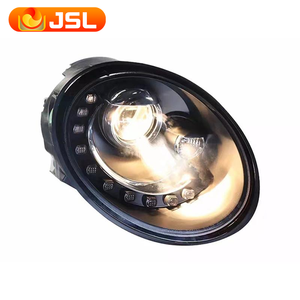 Faro Delantero Estilo Beetle 1998-2012 para Volkswagen Beetle, Faro LED con Lente de Proyector y DRL, Accesorios de Luz Alta y Baja - Product Image 3