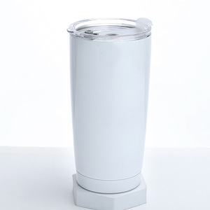 Tazze Termiche da Viaggio in Acciaio Inossidabile Bianche Personalizzabili con Motivo a Sublimazione Tipo 10, Modello 2026, per Commercio all'Ingrosso - Product Image 4