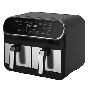 Aifa большая емкость, двойная корзина, Воздушная фритюрница, две комнаты, <span class=keywords><strong>2</strong></span> независимые корзины, двухзонная воздушная фритюрница, 10 л, 11 л, 12 л - Product Image 4