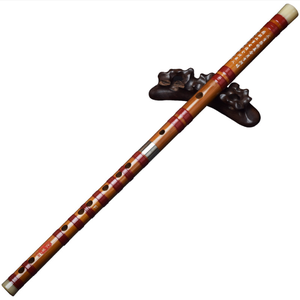 Flûte transversale chinoise Dizi en bambou de qualité supérieure, en deux parties, en bambou amère, pour performance professionnelle et débutants, clés C/D/F/G - Product Image 5