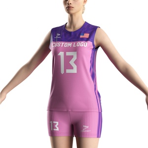 Shorts Deportivos de Voleibol para Mujer, Color Rosa, Antibacterianos, Compresivos, de Poliéster y Elastano, con Cintura Elástica - Product Image 3