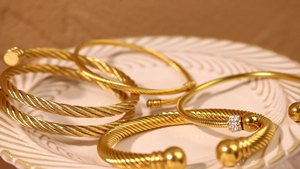 Kadın altın renk moda bilezik orta doğu boncuk Dubai topları bilezikler etiyopya suudi arabistan düğün takısı afrika hediyeler - Product Image 3