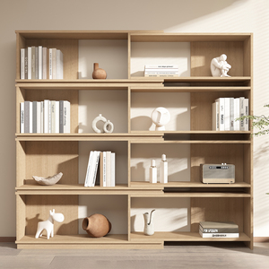 Hiện đại bằng gỗ Kệ sách tủ dễ dàng để cài đặt nhà văn phòng lưu trữ phòng ngủ phòng khách kệ trưng bày - Product Image 2