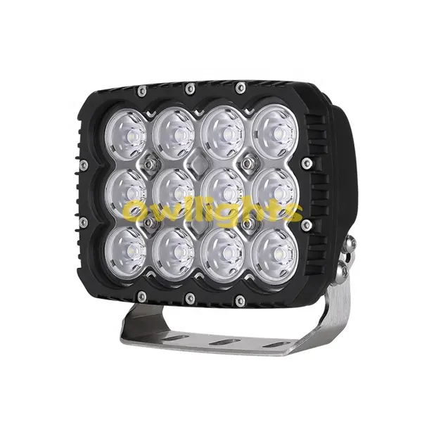 4x4 aksesuarları 4WD 10800lm 120w LED çalışma ışığı 12v LED sürüş ışık uzun ışın Auperior 7 inç 120w LED motosiklet lambası