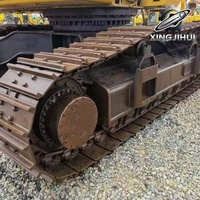 Excavatrice sur chenilles lourde d'occasion CAT 340D2L de 40 tonnes, pelle Caterpillar d'origine avec moteur haute puissance de 247 kW pour les travaux miniers et de terrassement
