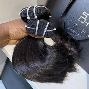Vendeurs d'extensions de cheveux humains birmans vietnamiens crus, paquets de cheveux humains vietnamiens crus à cuticule alignée - Product Image 1