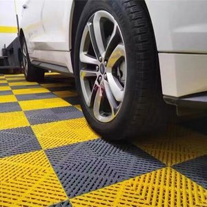 Panneau de calandre mosaïque en plastique pour lavage de voiture 4s Store Floor Mats Grille Floor Multifunctional Stitchable Car Wash Floor Grille - Product Image 6