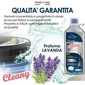 Be Well Cleany Eco-Friendly Lavender 1000ml Liquid Floor <b>Cleaner</b> for Multi-Surface Use on Robots and Vacuums - Product Image 3