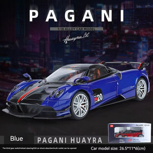 Modelo <span class=keywords><strong>de</strong></span> Auto Deportivo <span class=keywords><strong>a</strong></span> <span class=keywords><strong>Escala</strong></span> <span class=keywords><strong>1</strong></span>/<span class=keywords><strong>18</strong></span> <span class=keywords><strong>de</strong></span> Aleación <span class=keywords><strong>de</strong></span> Metal, Pagani HUAYRA BC, con Sonido y Luz, para Exhibición y <span class=keywords><strong>Colección</strong></span> <span class=keywords><strong>de</strong></span> Juguetes - Product Image 4