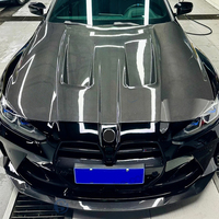 Capot avant en fibre de carbone véritable forgée sur mesure de style N pour BMW G80 M3 G82 M4 G83 2021-2025 – Amélioration du capot moteur en carbone