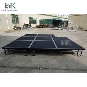 Escenario de Carga Pesada, Estable, Firme, con Altura Ajustable y Acabado Alfombrado - Product Image 4