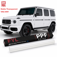 Film de protection de peinture (PPF) mat pour voiture en TPU Covestro 7,5 mil, hydrophobe, auto-réparateur, anti-jaunissement, garantie 8 ans