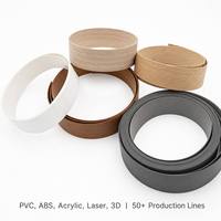 Bande de bordure décorative en PVC MINGBANG pour meubles, épaisseur 0,4-3,0 mm, pour bordure de meubles de cuisine en MDF