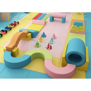 Moetry Kids Sinnes-Gym Integrationstrainingsgerät Weichspiel für Kinder Spielbereich Spielzimmer