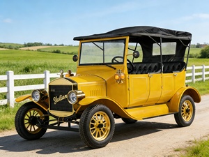 Voiture électrique classique de luxe pour les visites d'hôtes dans les manoirs, véhicule rétro de tourisme 5 places pour les événements de mariage et l'hôtellerie des manoirs - Product Image 4