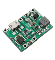 Module de charge et de décharge intégré réglable 2A pour batterie au lithium 18650 modifiée 3.7V L 9V 5V avec fonction boost pour multimètre