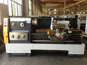 Torno Horizontal Universal de Alta Resistencia con Freno Manual y de Pie, 220V/380V, Multifrecuencia, Máquina para Trabajar Metales - Product Image 1