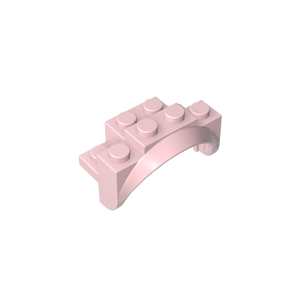 [Gobricks] بيع بالجملة أجزاء مكعبات البناء عجلة واقي دقيق الشوفان 2X4X2 - Product Image 6