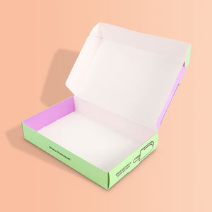 Top vente emballage de boîte de crème glacée en papier de qualité alimentaire imprimé sur une face - Product Image 4