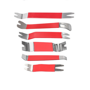 Kit de 6 outils de démontage en acier inoxydable pour garnitures de portières et tableau de bord de <span class=keywords><strong>voiture</strong></span>, pour démontage et démolition - Product Image 1