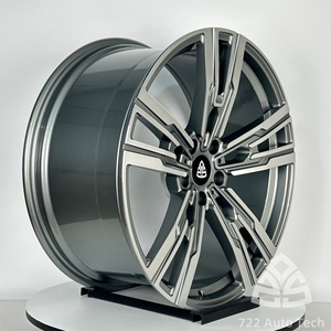 ล้อแม็กซ์ 722auto สำหรับ Porsche 911 Carrera 4S ขนาด 19-22 นิ้ว แบบฟอร์จ <span class=keywords><strong>5</strong></span> ก้าน ขอบเว้าลึก สีเงินขัดเงา - Product Image 2