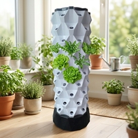 Tour de culture hydroponique pour ananas, en matériau ABS épaissi, pour balcon, serre et culture verticale