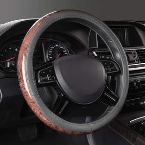 Nouveau <span class=keywords><strong>Volant</strong></span> de Direction en Cuir Artificiel de Luxe Sportif 2025 pour Voitures Pas Chères - Product Image 1