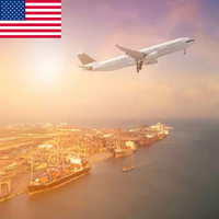 Pratique porte-à-porte LCL Multimodal Transport Express Air Freight Logistics Service Sea Land Freight Agency Connecting China