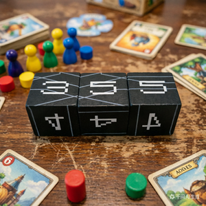 Cubi Geometrici in Legno Fatti a Mano Personalizzati, Blocchi di Lettere, Gioco da Tavolo, Puzzle Modulare di Parole - Product Image 1