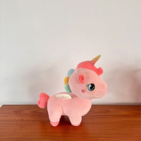 Boneka Mainan Mewah Lucu Dekorasi Kamar Tidur Rumah Anime Boneka Unicorn Lembut Hadiah Ulang Tahun