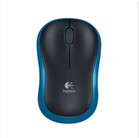 Mouse Optik Nirkabel M185 Ringkas Portabel untuk Laptop PC Desktop Logo Kustom OEM Grosir