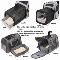 Bac à litière pour chat portable, écologique, imperméable, pliable, pour voyage, camping en plein air, transport et rangement pour animaux de compagnie, 300D