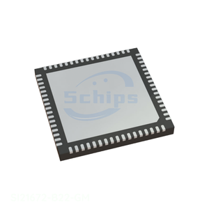 SI21672-B22-GM 68 VFQFN Exposed Pad Chip Electronics Component BOM IC In Stock - Product Image 1