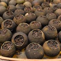 Teh Pu'er Citrus Hijau Xinhui Premium Campuran Grosir, Daun Teh Mentah Kualitas Terbaik, Dikeringkan dengan Sinar Matahari, Dalam Kemasan Kantong untuk Teh Kesehatan Sehari-hari