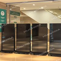 85 Zoll Vollbild-Displays Vertikaler Monitor LCD-Bildschirm Werbung Hohe Helligkeit Freistehender Kiosk Digitaler Bildschirm