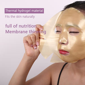 Masker Asam Hidrogel Sekali Pakai Perbaikan Emas Tipis Medis Kecantikan Kosmetik Korea Hidrogel Wajah Hidrogel - Product Image 3