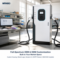 Borne de recharge DC double pistolet 400 kW pour camions poids lourds, compatible 99 véhicules électriques, certifiée CE
