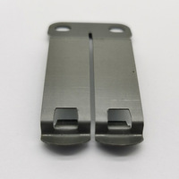 Clip de ceinture DIY pour étui de couteau, clip arrière en acier pour étui tactique Kydex, fixation de transport à la taille style DCC