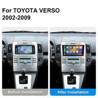 Système multimédia automobile UIS 7870 Android 16 QLED 2K DSP pour Toyota Verso 2006-2009, système multimédia automobile, radio, GPS, navigation