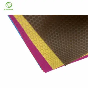 Sunshine Manufacturer recycle pp antiskid Transparent Anti-Slip pp sunpbond nonwoven fabric fabric